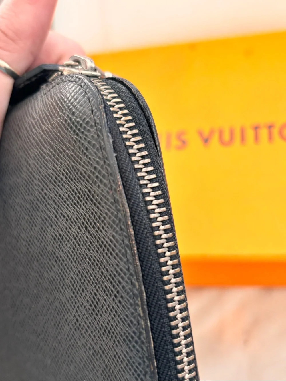 Louis Vuitton Taiga Atoll Travel Organizer Clutch Wallet